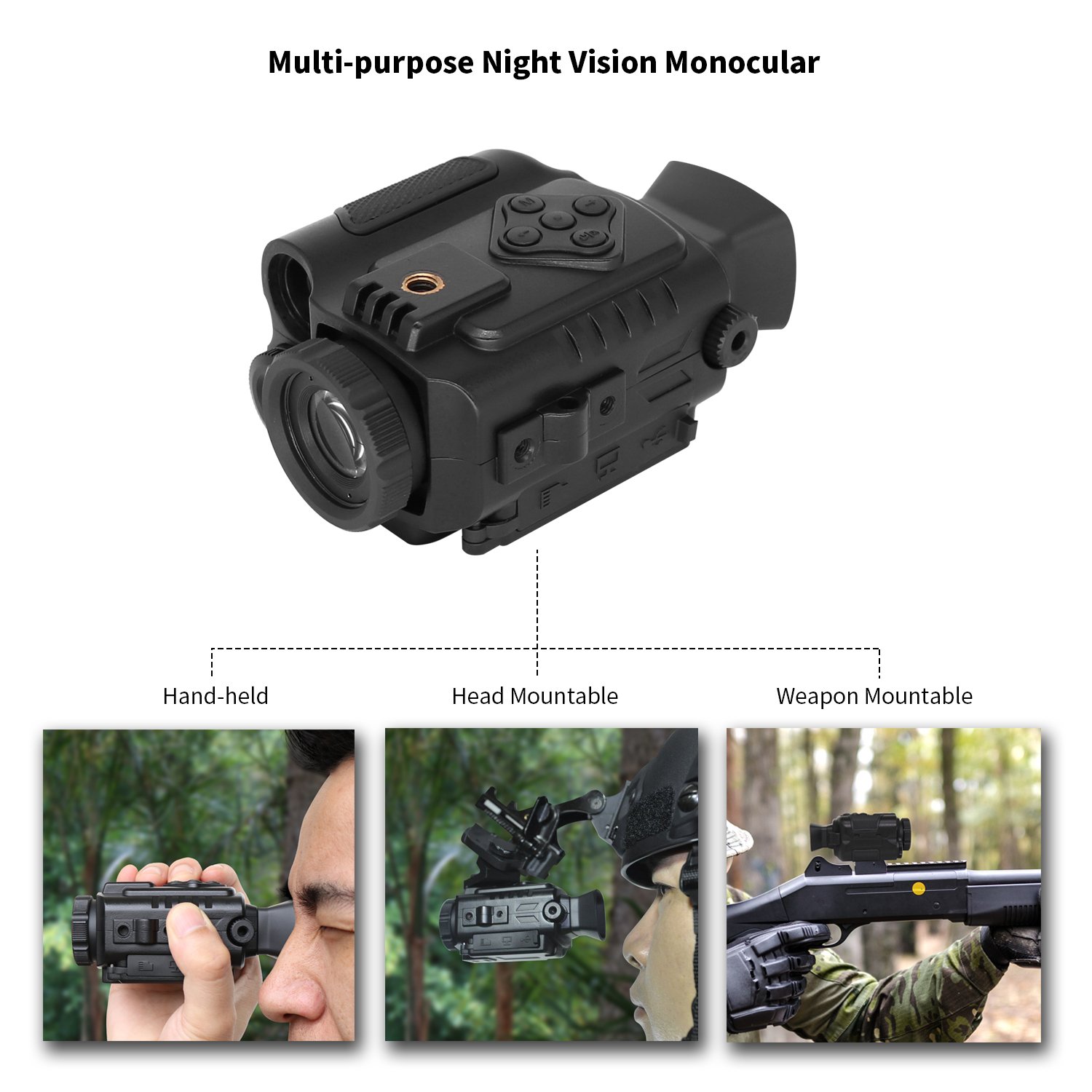 Mini Night Vision Monocular pic-2